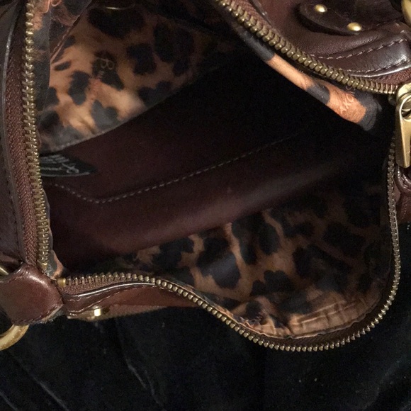 Chocolate leather B. Makowsky hobo! Nice! - Picture 6 of 7